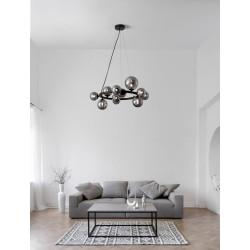 LUCES BAJHI PARLA LE43387 pendant lamp with ball-shaped shades