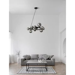 LUCES BAJHI PARLA LE43387 pendant lamp with ball-shaped shades