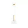 LUCES BAJOS LE43391 hanging lamp 5W dimmable G9 bulb gold color