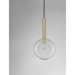 LUCES BAJOS LE43392 hanging lamp dimmable, lamp holder: G9 gold color 5W