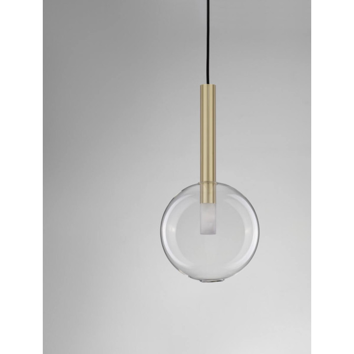 LUCES BAJOS LE43392 lampa wisząca ściemniana trzonek:G9 kolor złoty 5W