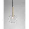 LUCES BAJOS LE43392 hanging lamp dimmable, lamp holder: G9 gold color 5W