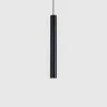 OXYLED T40 LV MULTILINE hanging tube LED white, black magnetic track