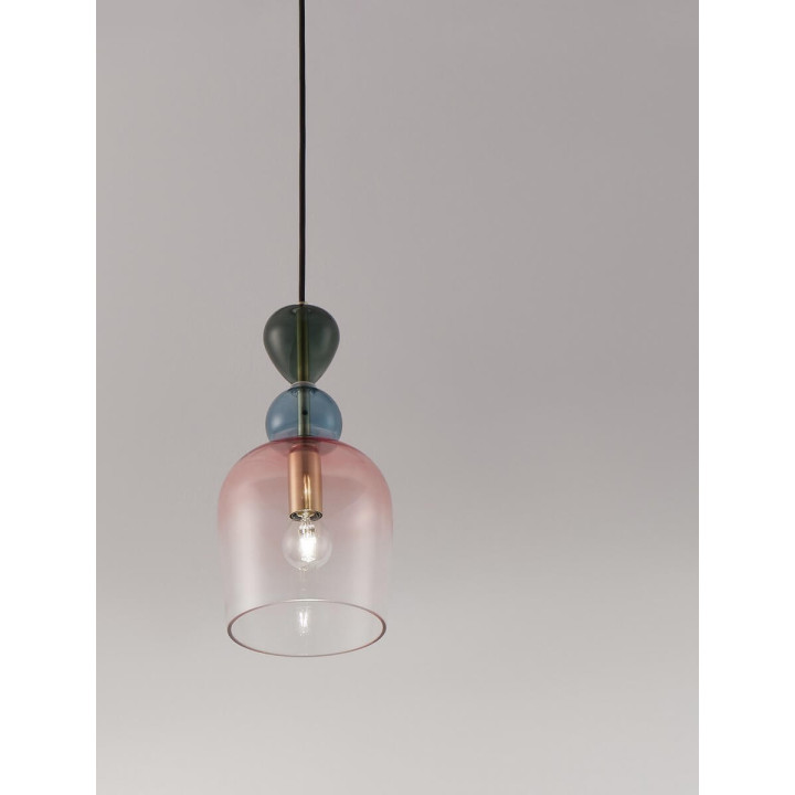 LUCES BALAM LE43397 lampa wisząca 5W możliwość ściemnianej żar&oacute;wki