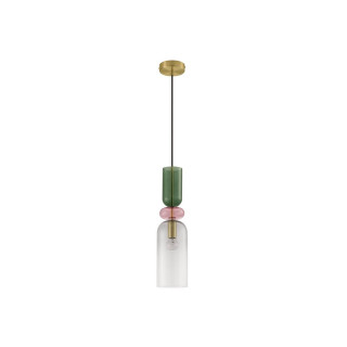 LUCES BALAM LE43399 lampa wisząca 5W ściemniana z kolorowymi kloszami