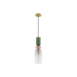 LUCES BALAM LE43399 hanging lamp 5W dimmable with colored shades