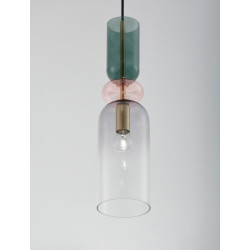 LUCES BALAM LE43399 hanging lamp 5W dimmable with colored shades