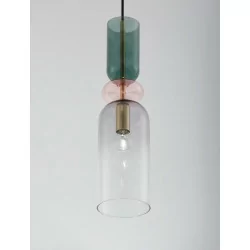 LUCES BALAM LE43399 hanging lamp 5W dimmable with colored shades