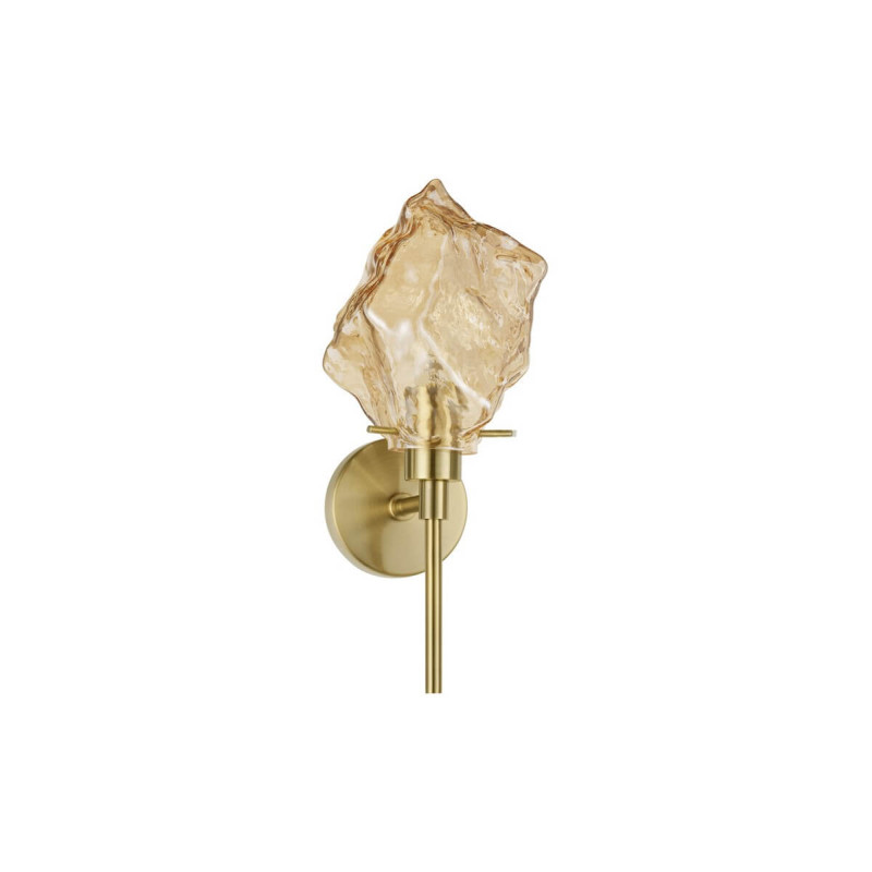 LUCES BALUN LE43404 wall lamp in gold, crystal shape LED 5W