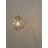 LUCES BALUN LE43405 gold pendant lamp, crystal-shaped shade