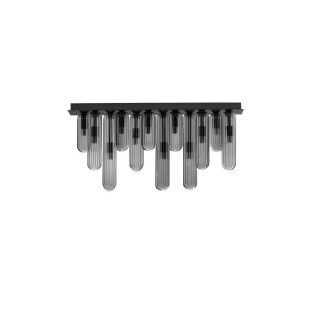 LUCES BALDE LE43407 szara lampa sufitowa, ściemniana, żar&oacute;wka:G9
