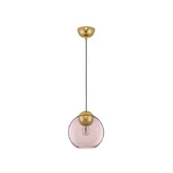 LUCES BALMI LE43410/11/12 hanging lamp 12W, five colors of shades