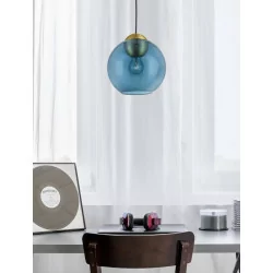 LUCES BALMI LE43410/11/12 hanging lamp 12W, five colors of shades