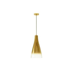 LUCES BALSA LE43415/16/17 hanging lamp, glass, three colors