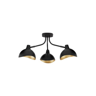 LUCES BANAC LE43423 czarna lampa sufitowa 5W ściemniana gwint: E14