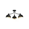 LUCES BANAC LE43423 black ceiling lamp 5W dimmable thread: E14