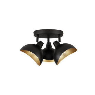 LUCES BANAC LE43424 czarna lampa sufitowa 5W możliwość ściemniania