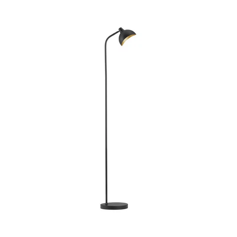 LUCES BANAC LE43427 elegancka czarna lampa podłogowa 5W metalowa E14