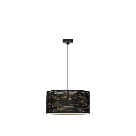 LUCES BARRA LE43436 hanging lamp with dimmable bulb, round shade