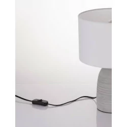 LUCES CUATRO LE43439 lampa wewnętrzna stojąca w kolorze szarym 5W