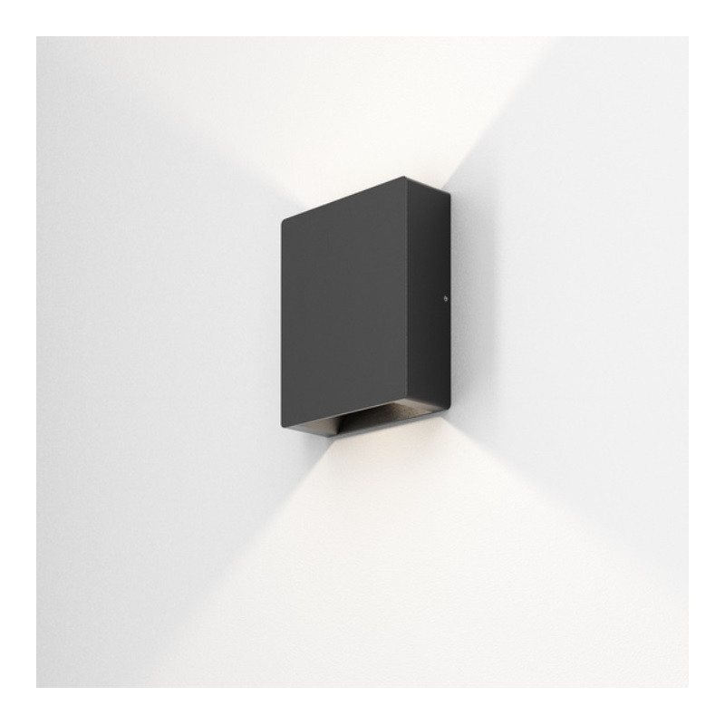 AQFORM LEDPOINT square exterior wall up&down 26547 black, white IP65