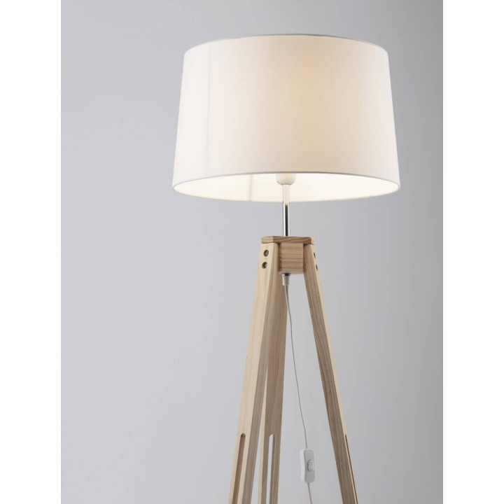 LUCES ABOCHO LE43445 biała lampa podłogowa, moc zasilania: 12W