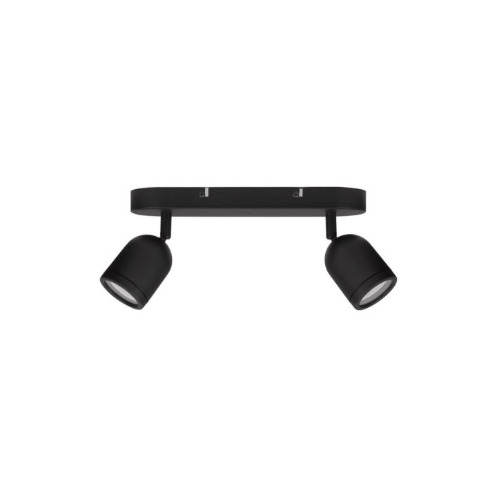LUCES ACALAN LE43449/50 lampy sufitowe z 2 kloszami, 10W czarna/biała