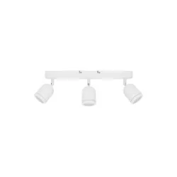 LUCES ACALAN LE43451/52 ceiling lamps with 3 shades, white/black