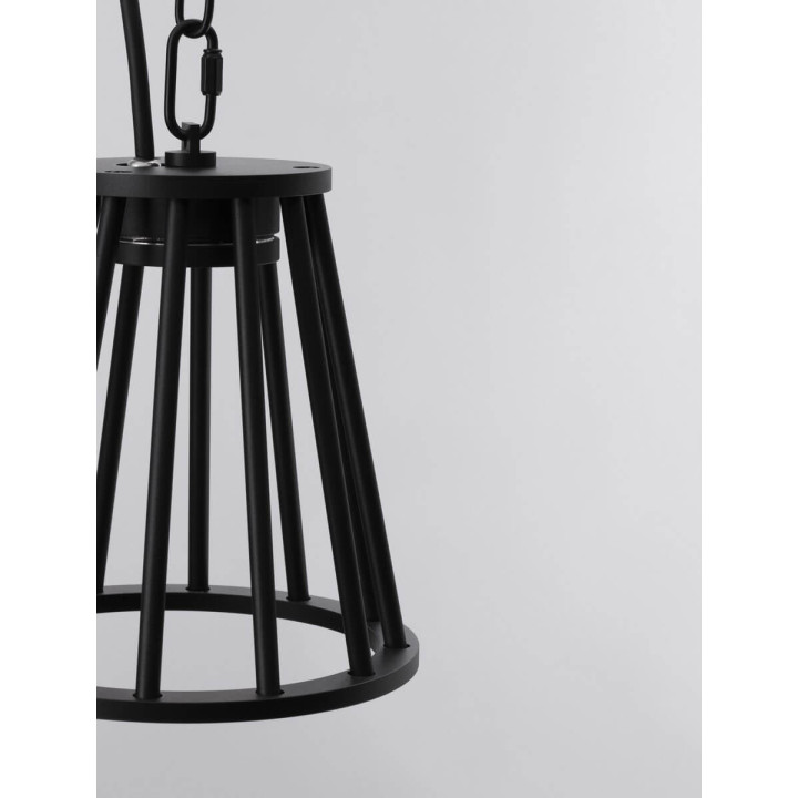 LUCES ACEVES LE73511aluminiowa lampa wisząca o barwie świtała: 3000K