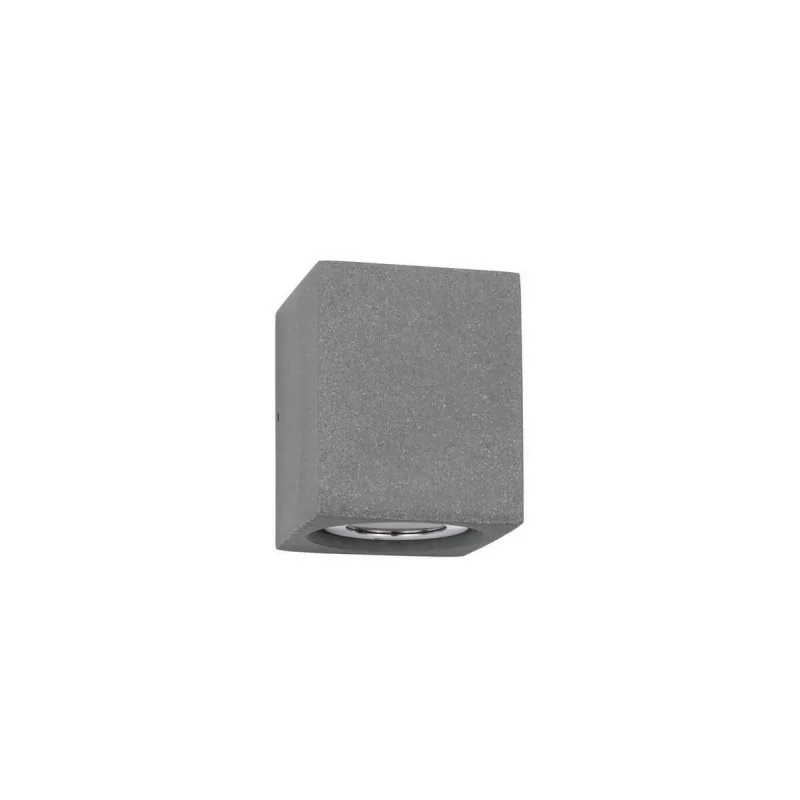 LUCES ACHLUM LE73514 gray outdoor wall lamp, rectangular, power: 5W