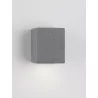 LUCES ACHLUM LE73514 gray outdoor wall lamp, rectangular, power: 5W