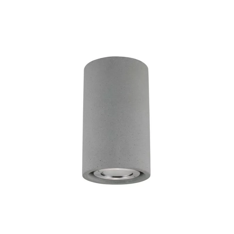 LUCES ACHLUM LE73515 szara lampa sufitowa IP65 beton/szkło tuba