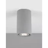 LUCES ACHLUM LE73515 gray ceiling lamp IP65 concrete/glass tube