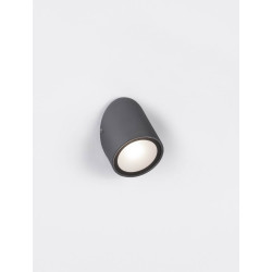 LUCES ACOLCO LE73519 black wall lamp, ideal for lighting the garden