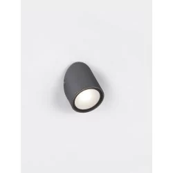 LUCES ACOLCO LE73519 black wall lamp, ideal for lighting the garden