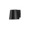 LUCES ACOZAC LE73525 black aluminum outdoor wall lamp with a power of: 7W