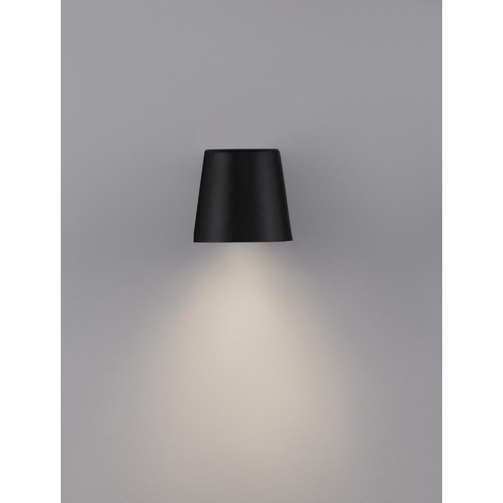 LUCES ACOZAC LE73525 czarny kinkiet zewnętrzny aluminiowy o mocy: 7W