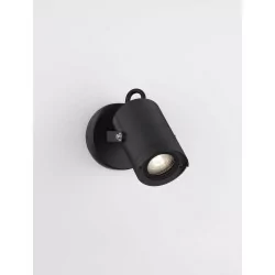 LUCES BACUSA LE73530 czarny kinkiet zewnętrzny IP:65 aluminium/akryl