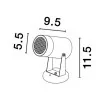 LUCES ACUCHA BASE LE73535 lampa zewnętrzna ogrodowa, aluminium/szkło