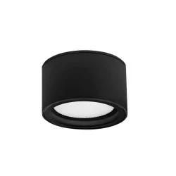 LUCES MEJORADA LE73539/40 round ceiling lamp 7W black/gray IP54