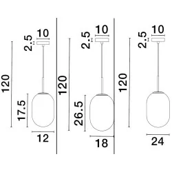 LUCES ACUYO LE43355/6/7 12W dimmable base type:G9