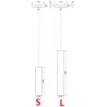 OXYLED MULTILINE T60 LV hanging lamp LED tube 6cm magnetic 48V