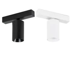 OXYLED CROSTI LACCE SLIM SQ ceiling lamp GU10 white, black