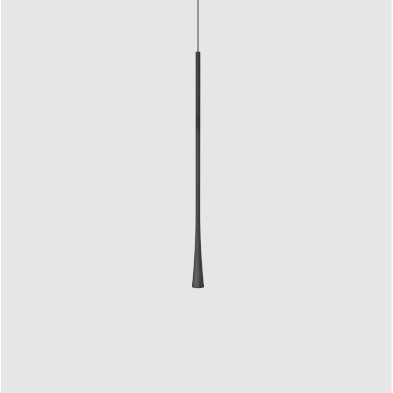 OXYLED ARTA conical pendant lamp LED 7W black, white 40cm-80cm