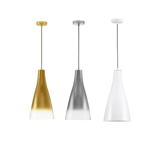 LUCES BALSA LE43415/16/17 hanging lamp, glass, three colors