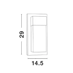 LUCES BACUSA LE73527/30 outdoor lamp IP65