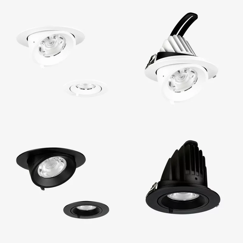 Pull out LED downlight 30W Samsung biały, czarny