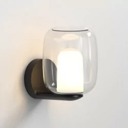 Astro Aquina Wall 1450001/2 wall lamp IP44 black
