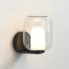 Astro Aquina Wall 1450001/2 wall lamp IP44 black