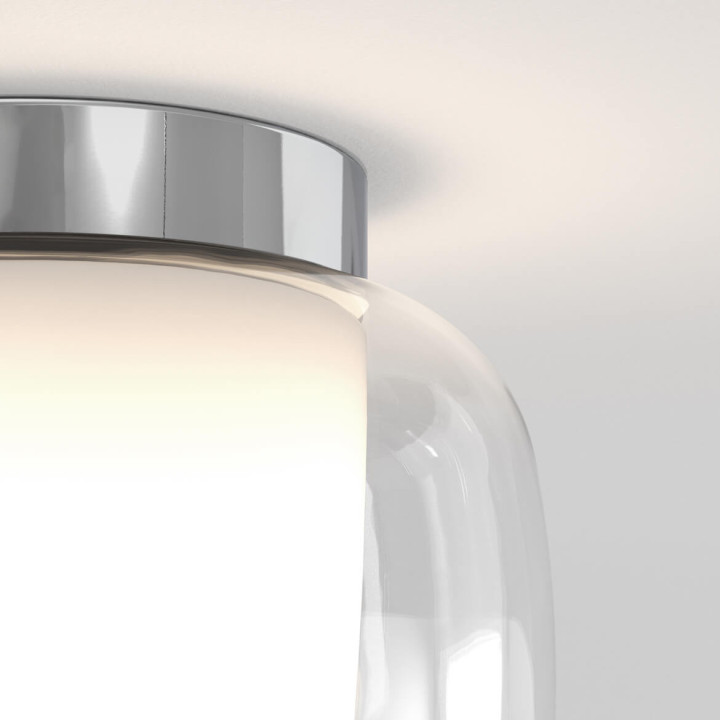 Astro Aquina Ceiling 240 ceiling lamp black/chrome IP44